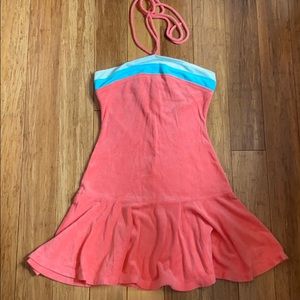 halter towel dress/cover up